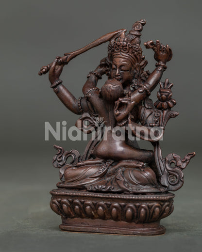 Manjushri with Yab-Yum Statue | Wisdom & Compassion in Harmony