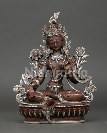 Green Tara Statue