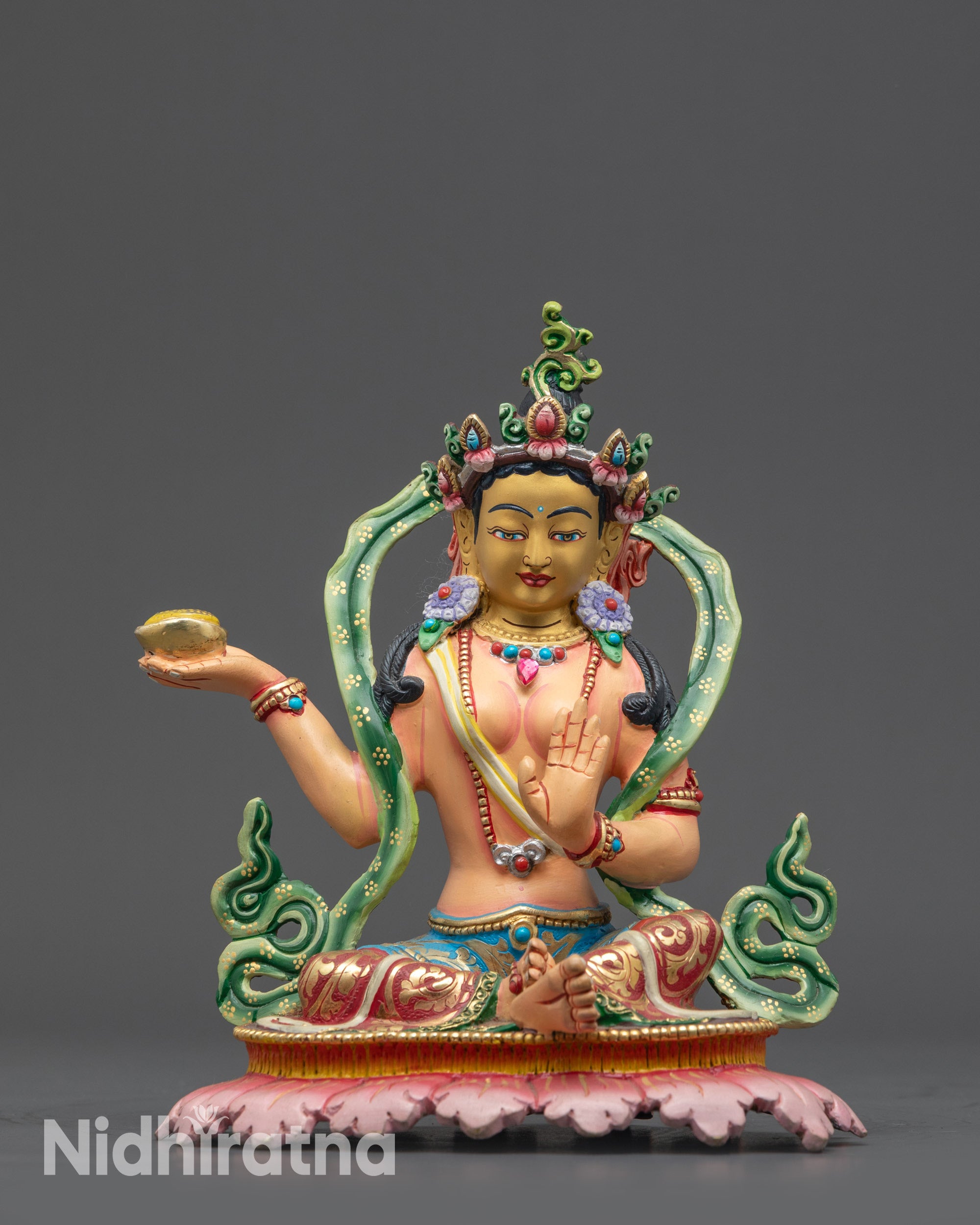 Yeshe Tsogyal and Mandarva Statue