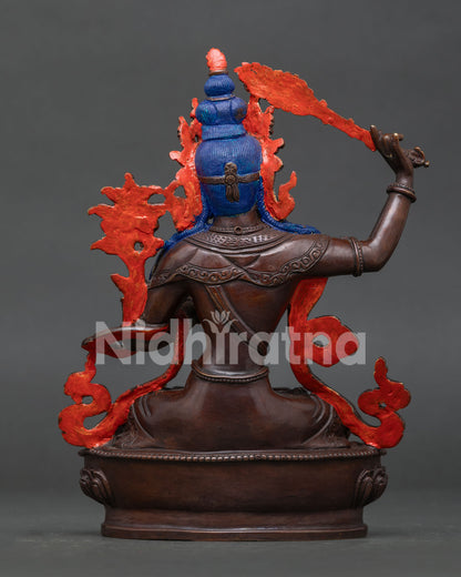 Manjushri Statue | Divine Embodiment of Transcendent Wisdom