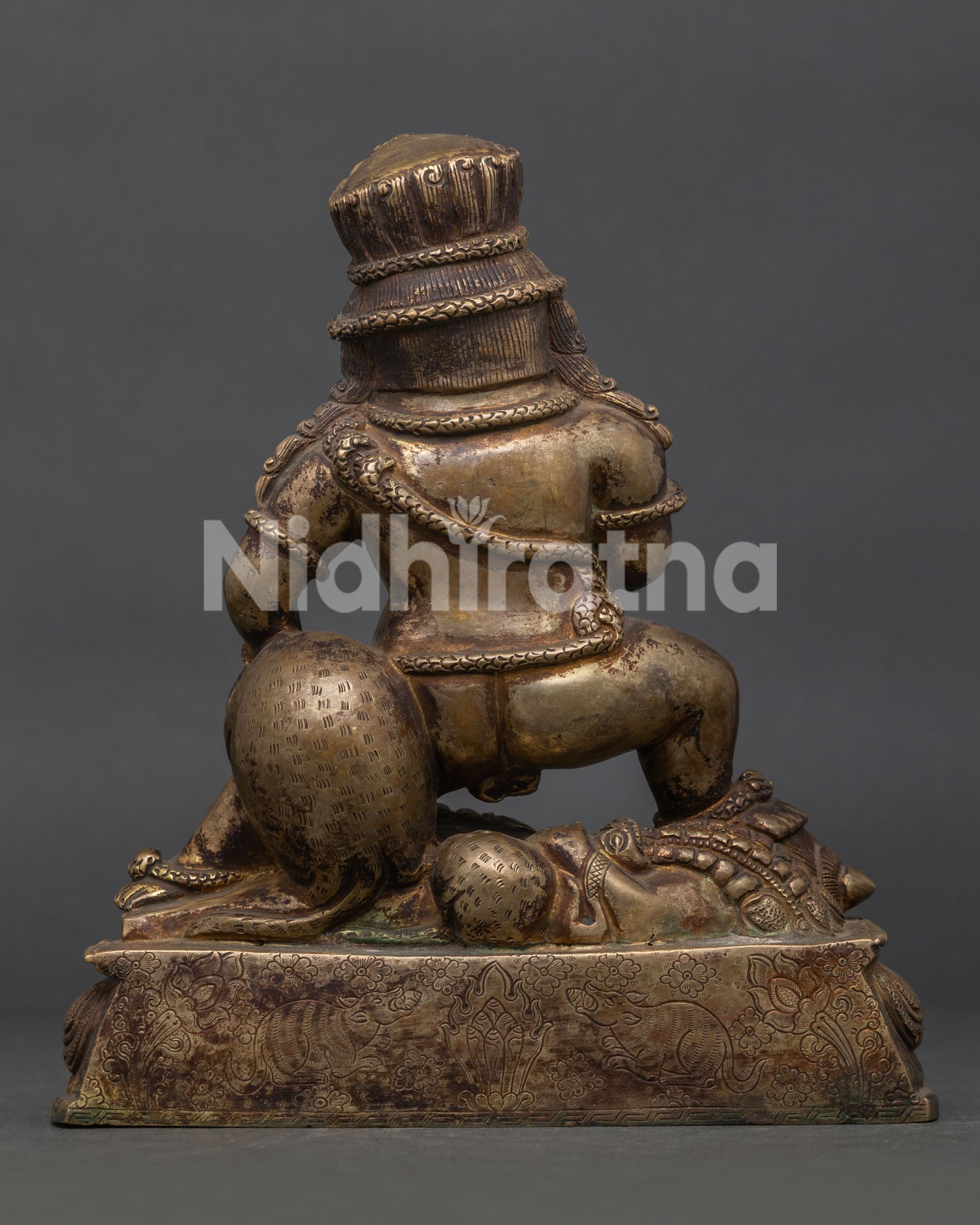 Black Dzambhala Statue