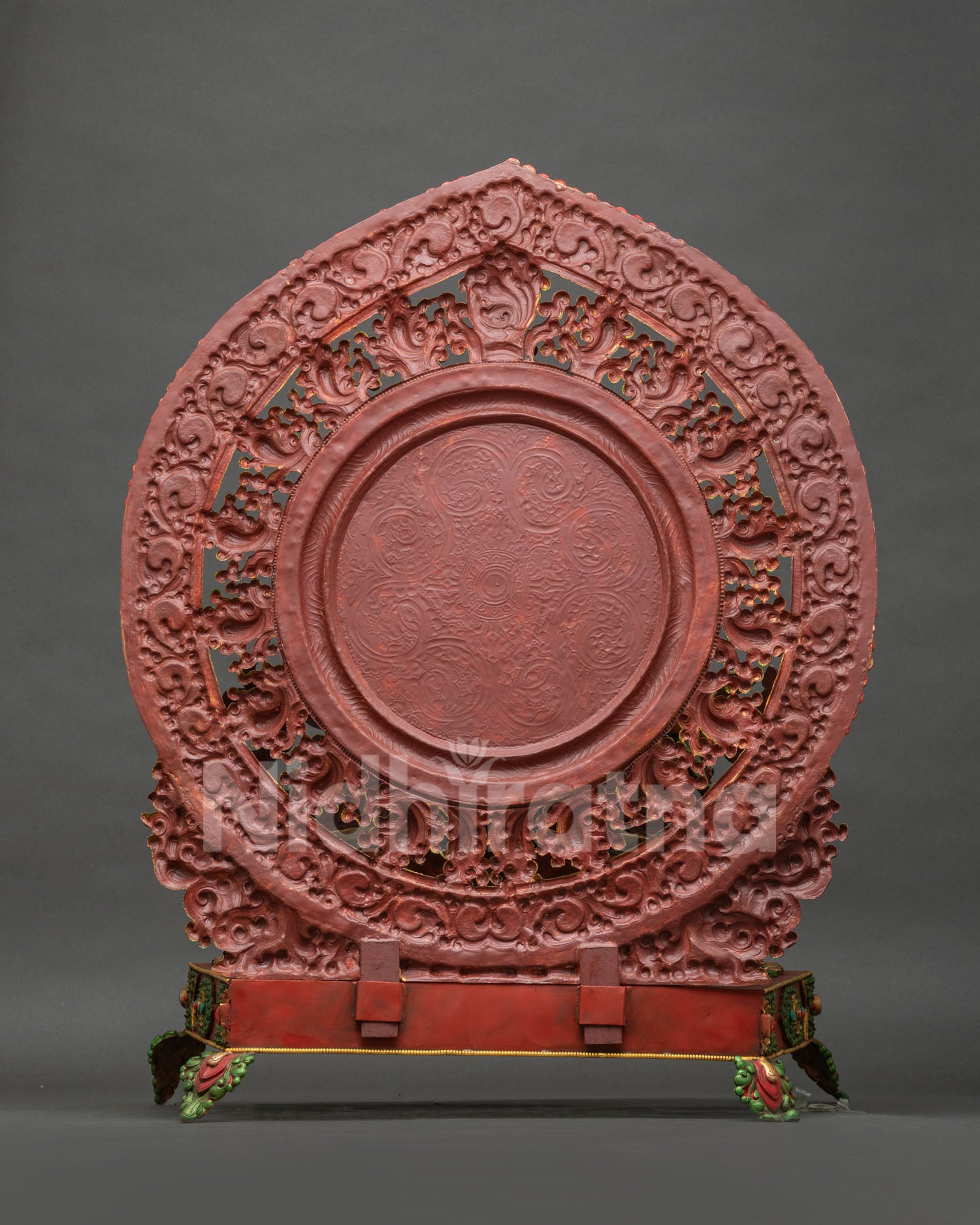 Dzambhala With Throne