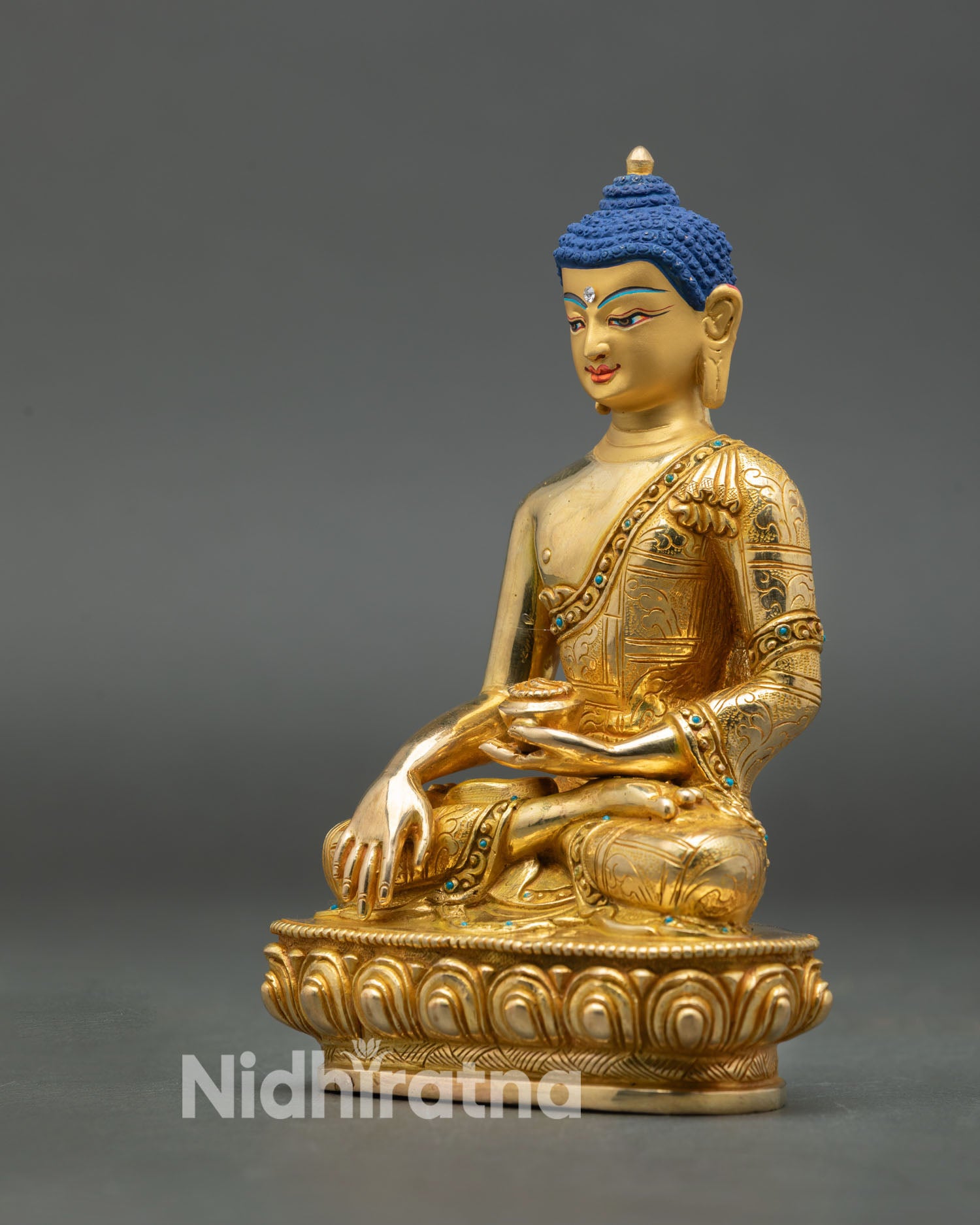 Shakyamuni Buddha Statue - Buddhist Art from Patan, Nepal