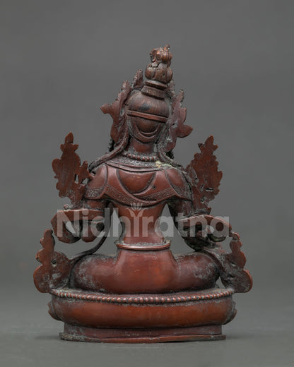 Green Tara Statue