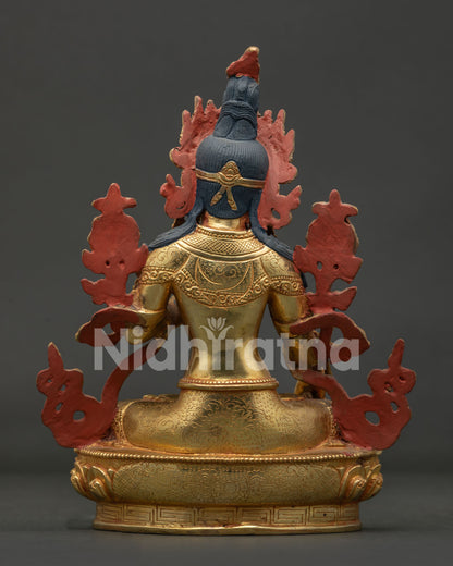 White Tara Statue | Buddhist Goddess of Longevity and Healing