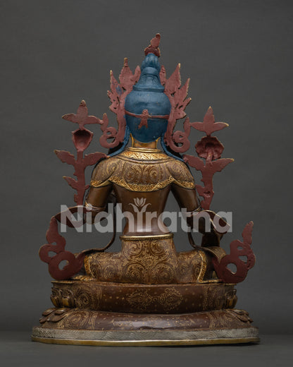 Green Tara Statue – Handmade Buddhist Art from Kathmandu Nepal