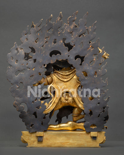 Four Arm Mahakala Statue