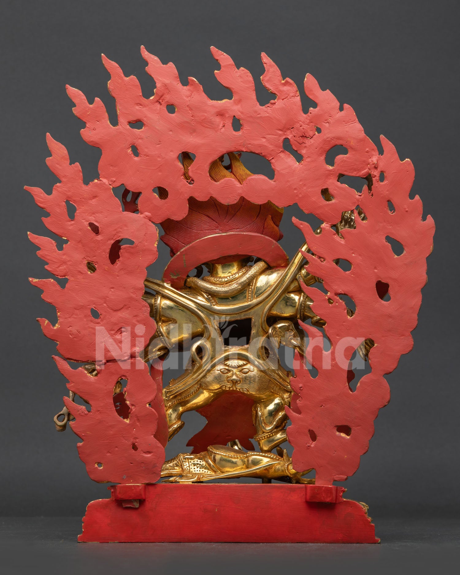Six Arm Mahakala Statue