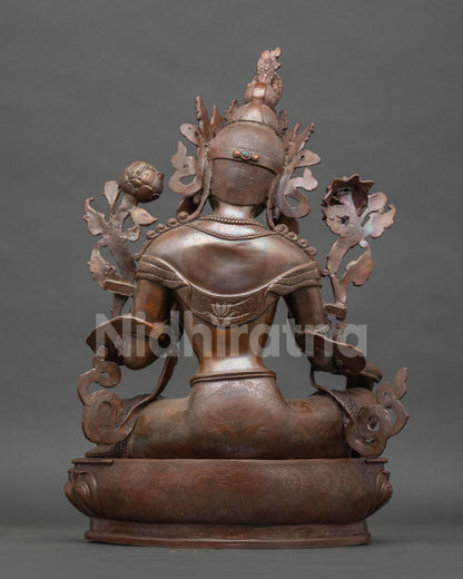 Green Tara Statue