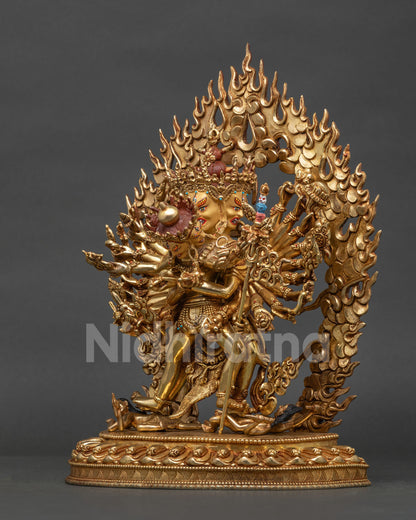 Chakrasamvara Statue