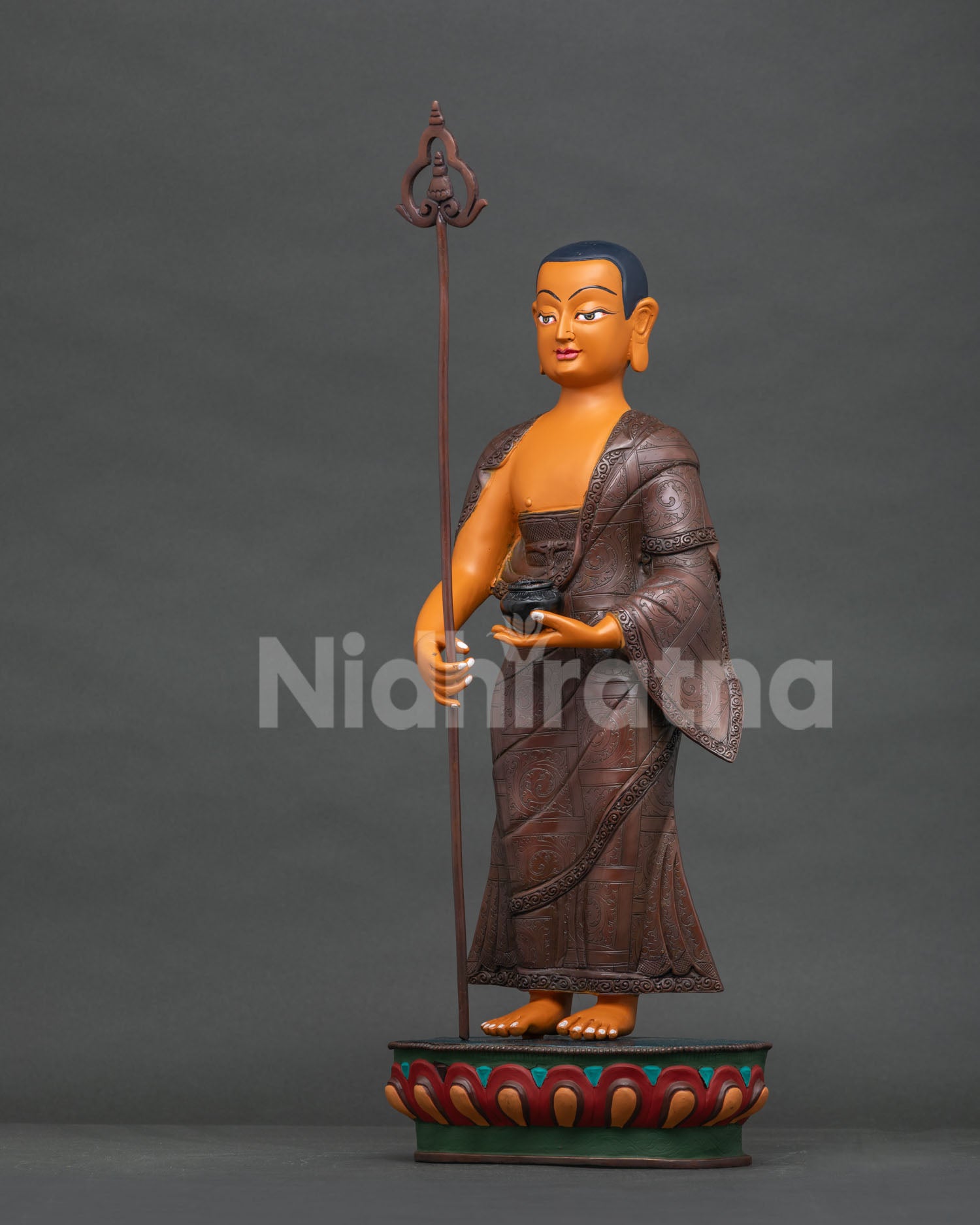 Shariputra & Maudgalyayana Statue Set – Buddha's Two Disciples