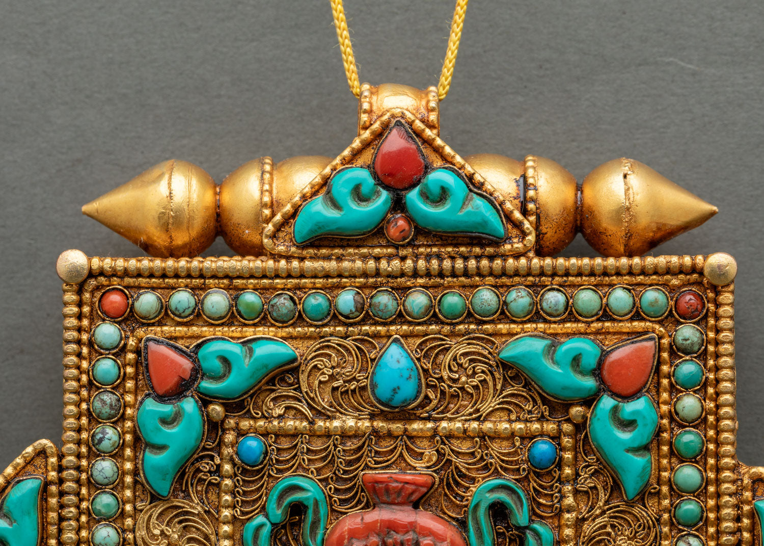 Buddhist Treasure Vase Ghau Mala | Symbol of Spiritual Prosperity
