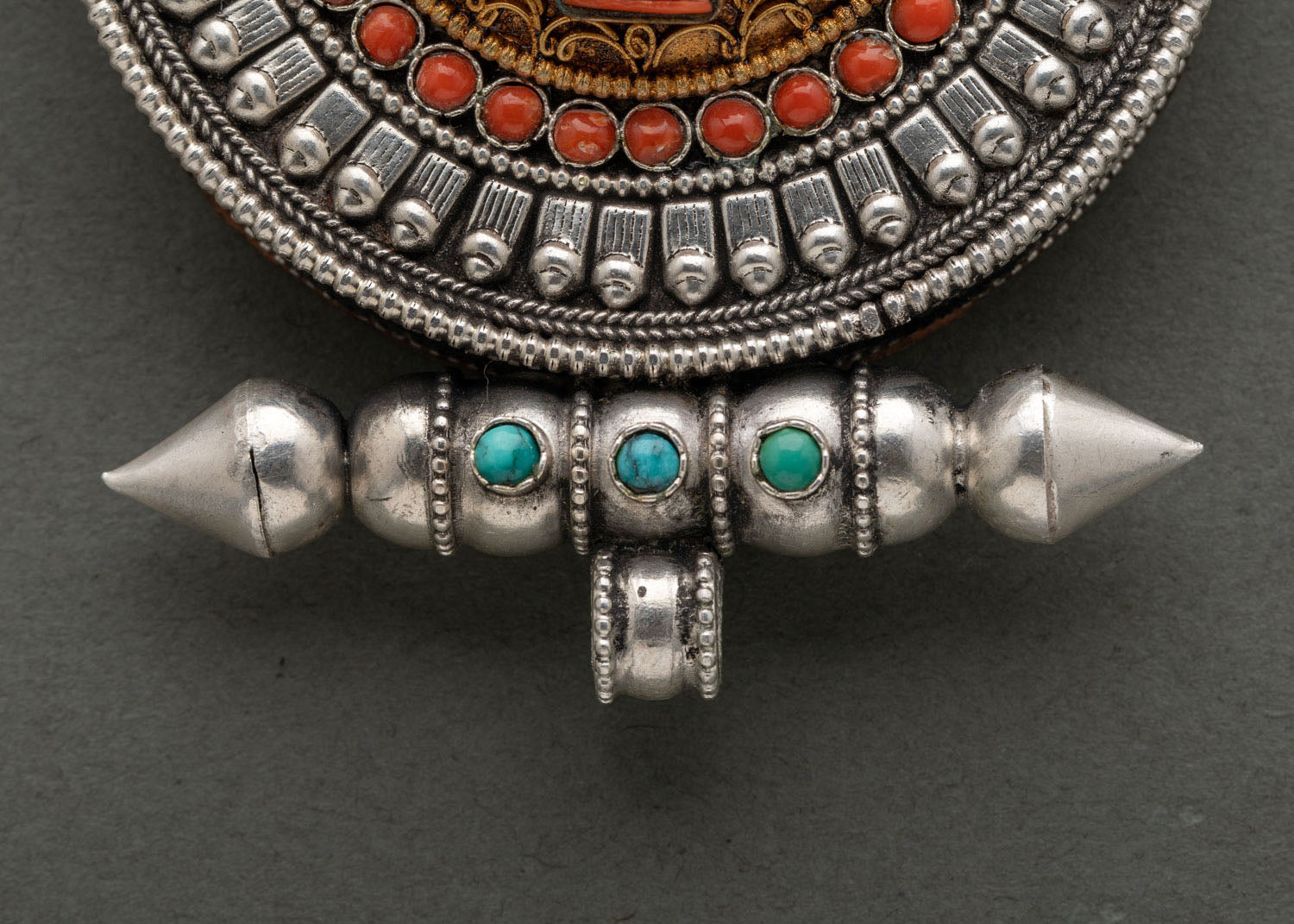 Treasure Vase Ghau Mala | Buddhist Spiritual Keepsake Pendant