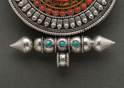Treasure Vase Ghau Mala | Buddhist Spiritual Keepsake Pendant