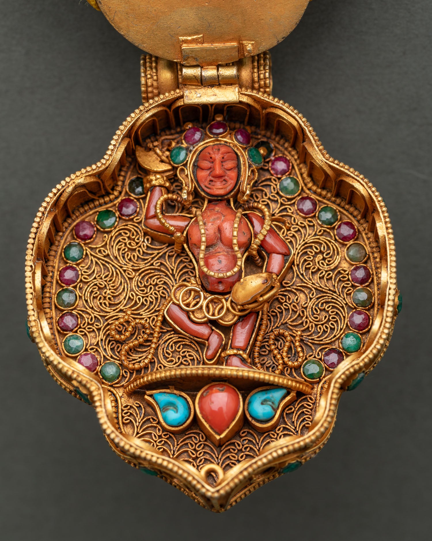 Ghau Mala [4 Arm Mahakala]