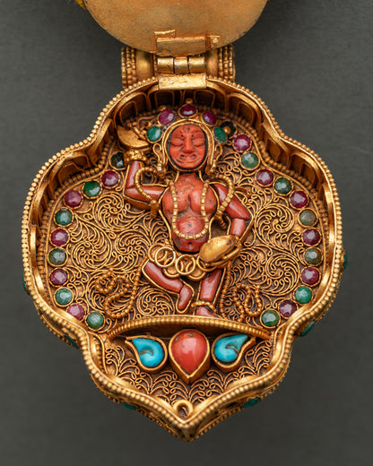 Ghau Mala [4 Arm Mahakala]