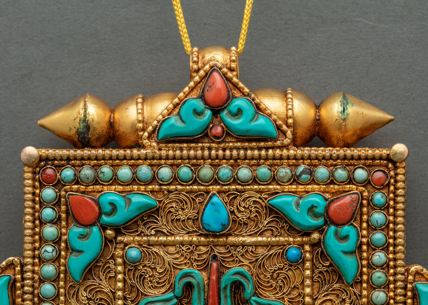 Handcrafted Lotus Pendant | Buddhist Symbol of Spiritual Awakening