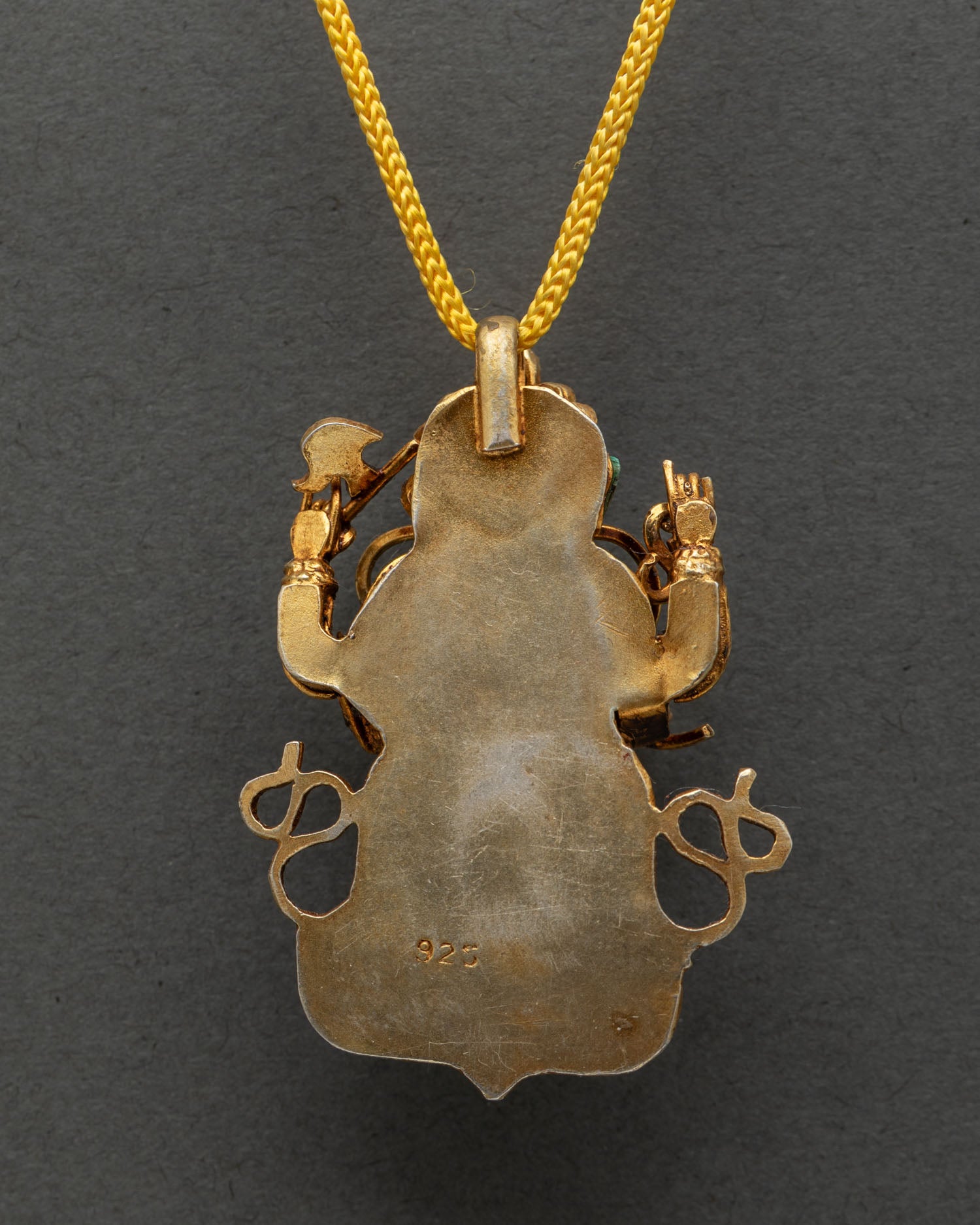 Ganesh Locket | Handcrafted Nepalese Religious Jewelry
