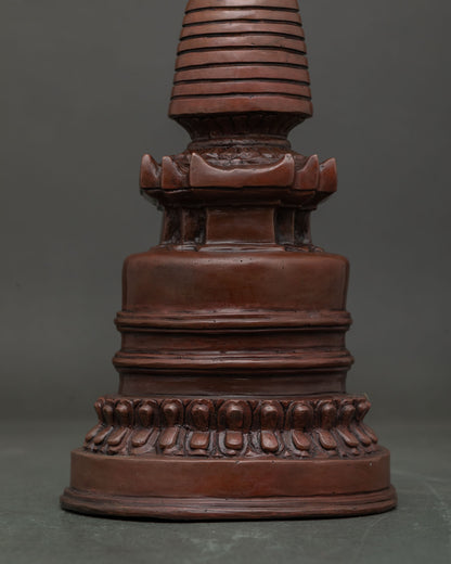 Kadampa Stupa from Nepal | Buddhist Art for Spiritual Practice