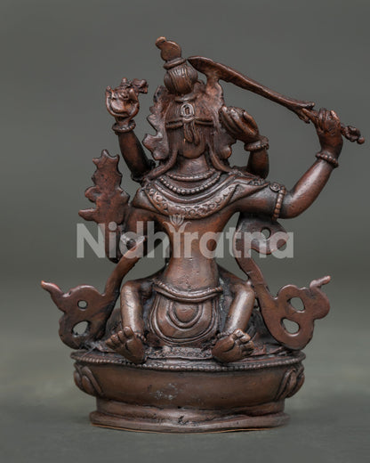 Manjushri with Yab-Yum Statue | Wisdom & Compassion in Harmony