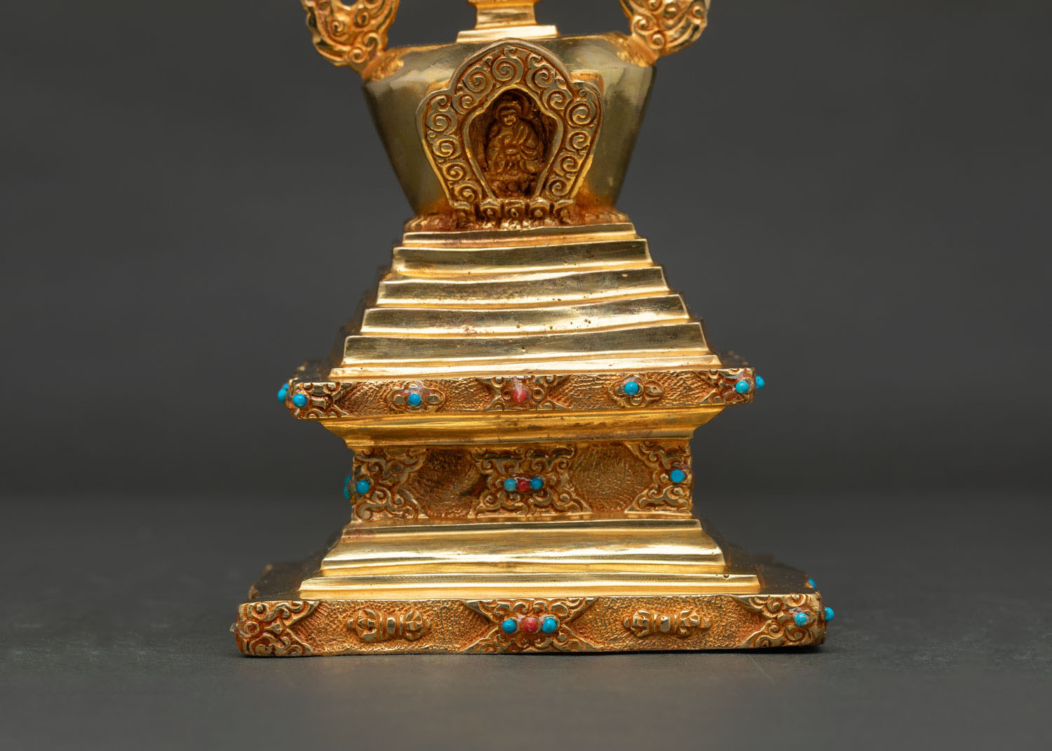 Buddha Shakyamuni Stupa | Handcrafted Buddhist Art