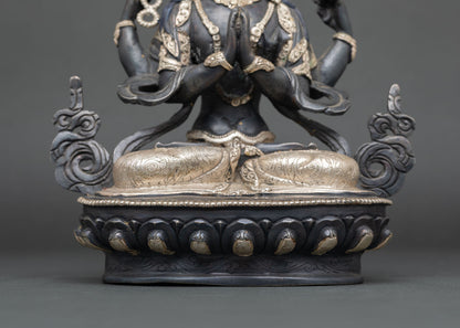 Chenrezig Statue |  Handcrafted Himalayan Sacred Art