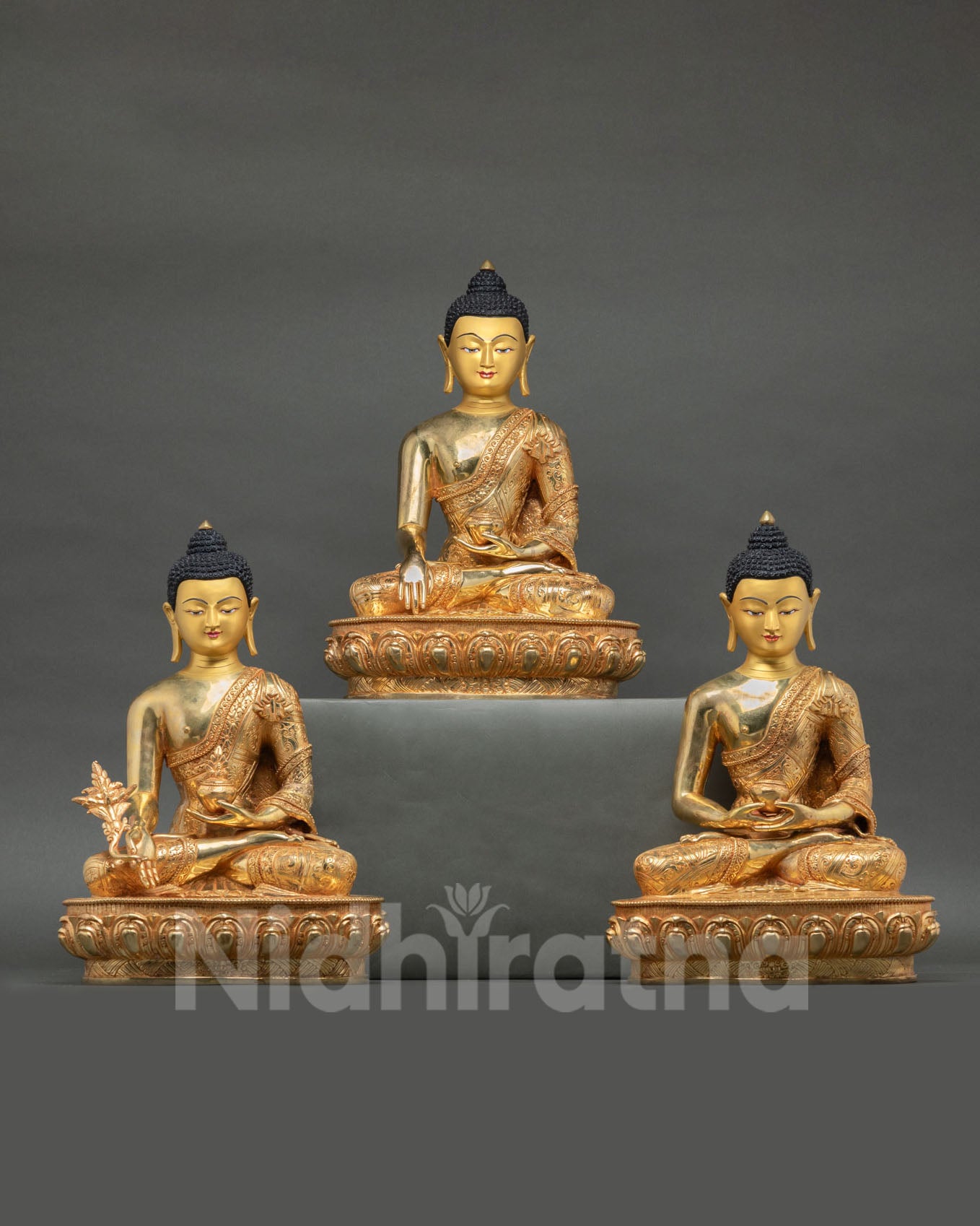 Three Buddha Set
