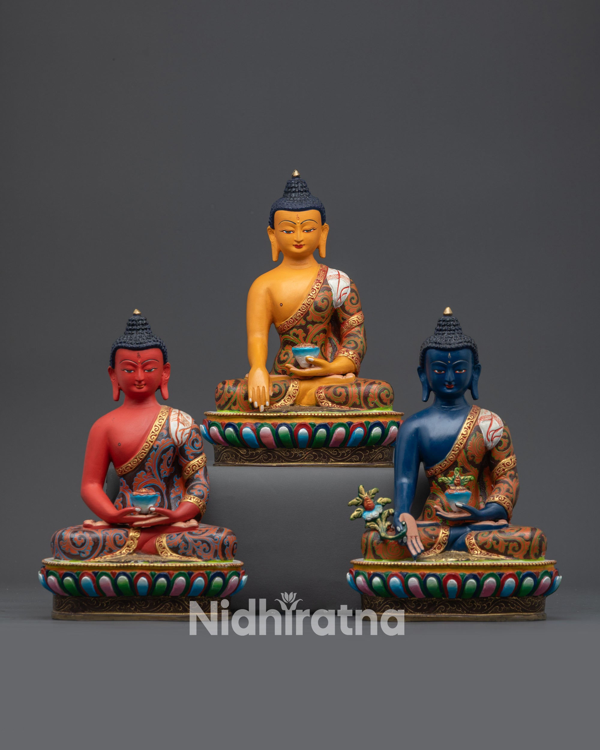 Three Buddha Set