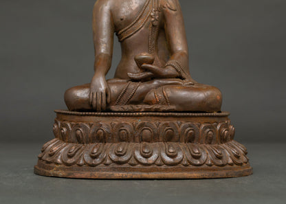 Shakyamuni Buddha Statue | Handcrafted Nepalese Buddhist Sculpture