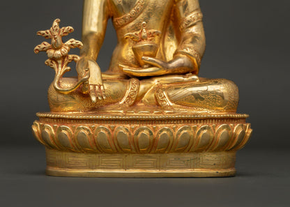 Medicine Buddha Statue | Sacred Healing Buddhist Sculpture