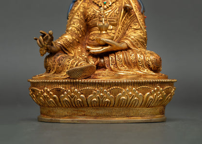 Guru Padmasambhava Statue – Handmade Nepalese Spiritual Art