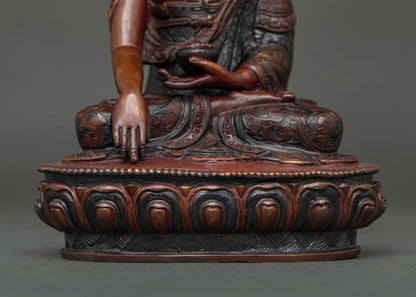 Crown Shakyamuni Buddha Statue