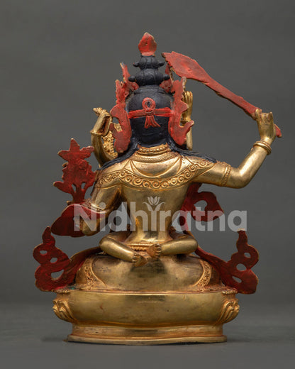 Manjushri Consort Statue