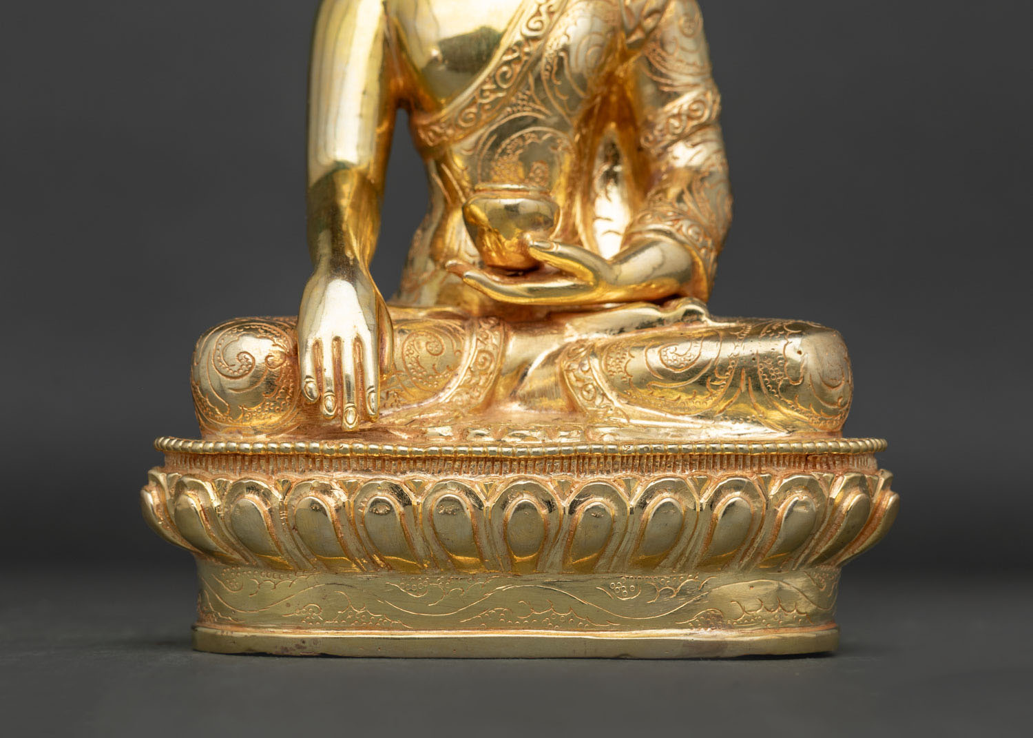 Handmade Shakyamuni Buddha Statue | Traditional Buddhist Art