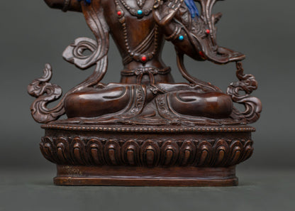 Manjushri Statue | Divine Embodiment of Transcendent Wisdom