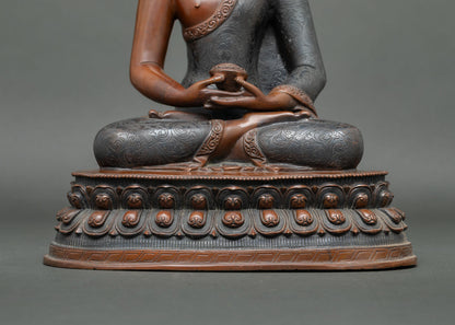 Amitabha Buddha Statue | Lost Wax Casting Copper Art