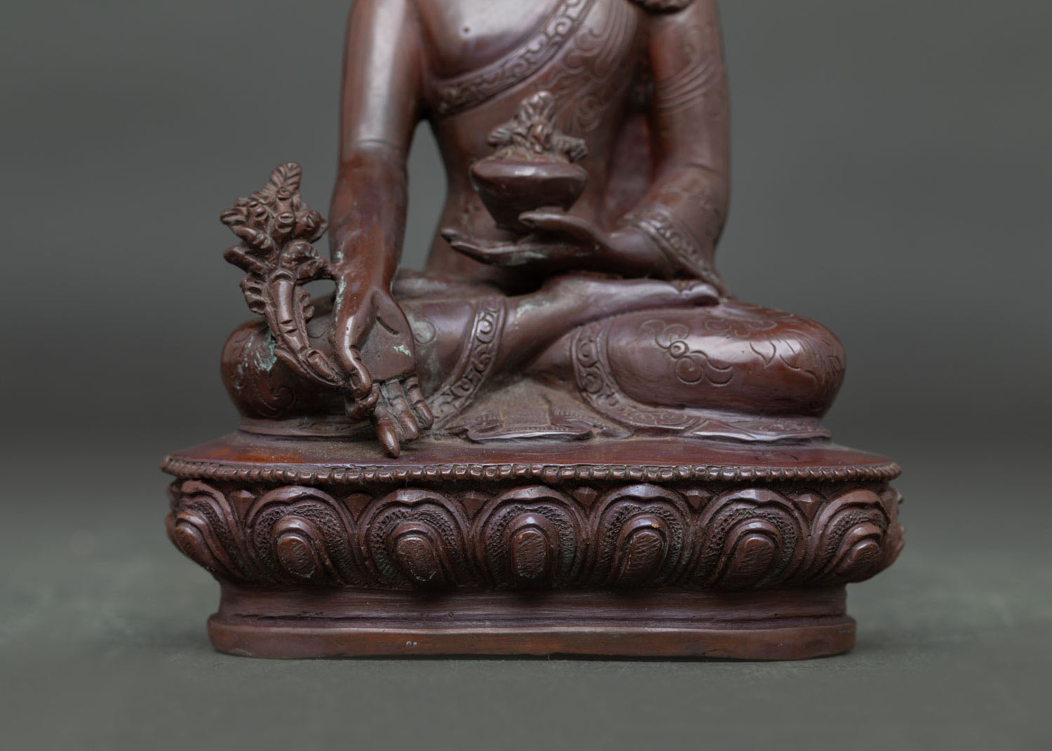 Medicine Buddha Statue | Sacred Buddhist Altar Sculpture
