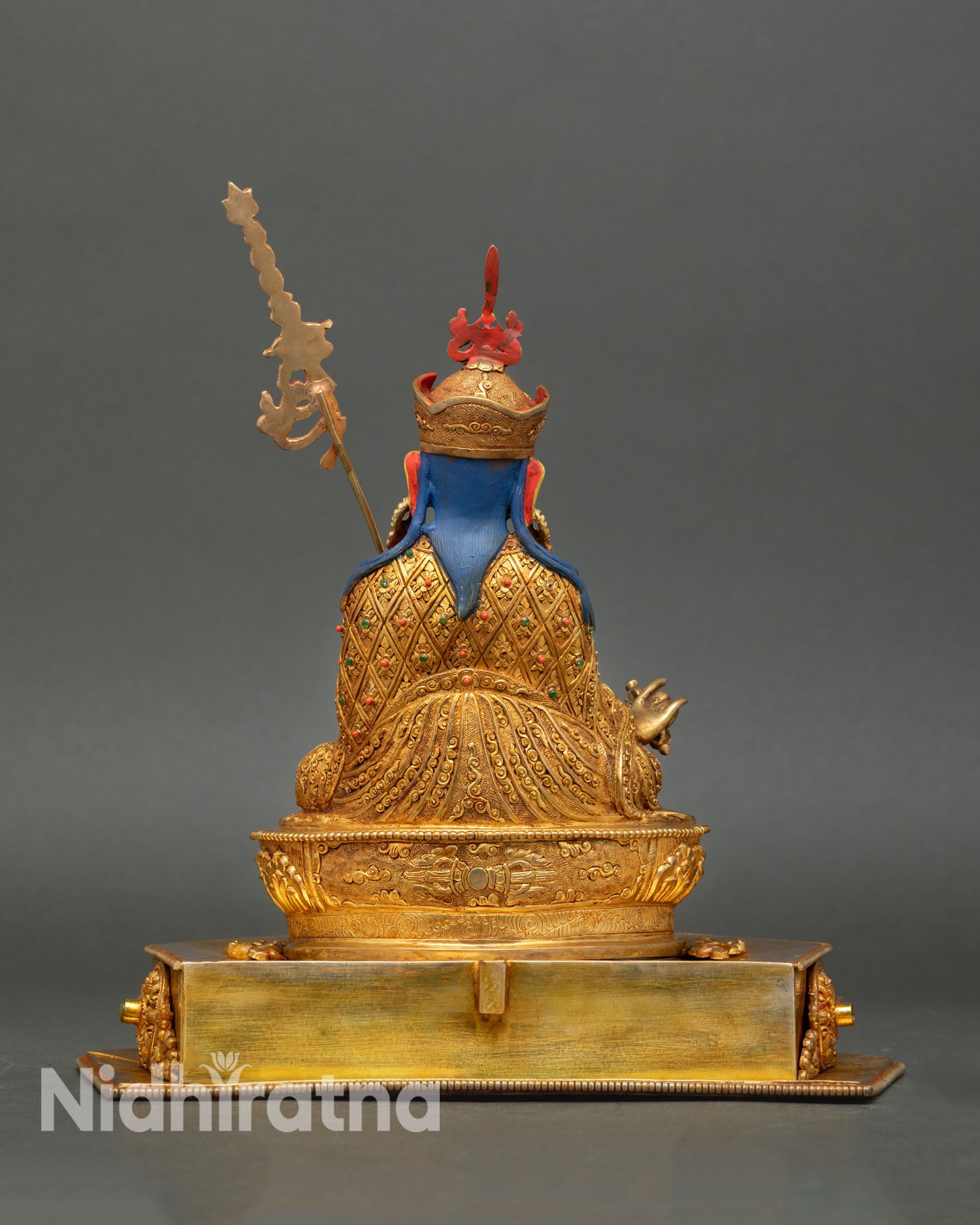Guru Rinpoche Statue – Buddhist Meditation Art from Nepal