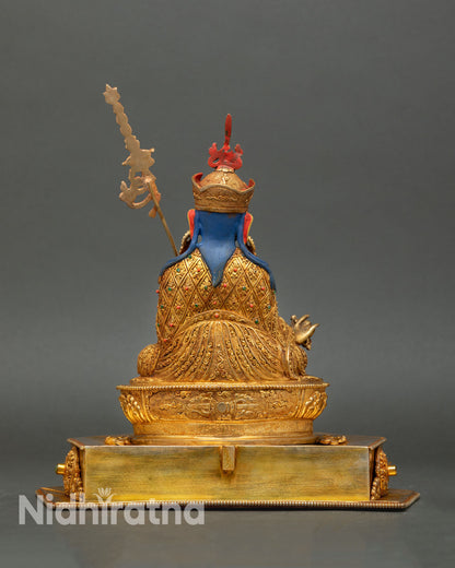 Guru Rinpoche Statue – Buddhist Meditation Art from Nepal