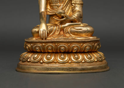 Shakyamuni Buddha Statue | Handcrafted Nepalese Meditation Art