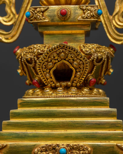 Buddhist Stupa | Traditional Buddhist Ritual Art