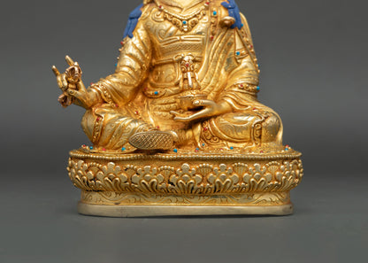 Guru Rinpoche Statue | Handmade Meditation Sculpture