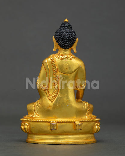Shakyamuni Buddha Statue for Enlightenment & Wisdom | Handmade In Nepal
