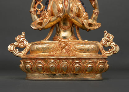 Handcrafted Chenrezig Statue | Symbol of Compassion and Mercy