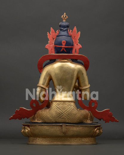 Majestic Vajrasattva Statue – Meditation and Purification Figure
