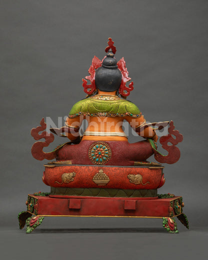 Dzambhala With Throne