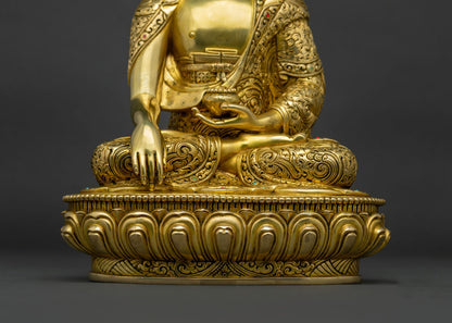 Shakyamuni Buddha Statue | Fine Tibetan Buddhist Artwork