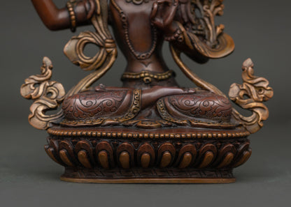 Manjushri Statue | Handcrafted Nepalese Buddhist Wisdom Deity