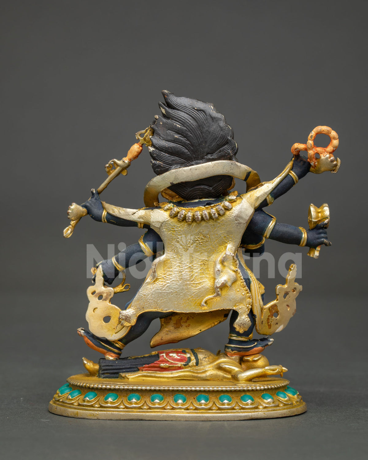 Six Arm Mahakala Statue