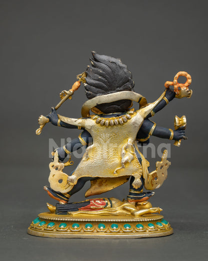 Six Arm Mahakala Statue